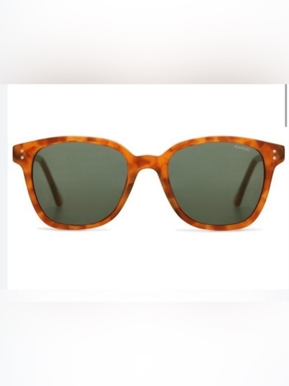 Komono Sunglasses Renee Orange tan Caramel Demi New